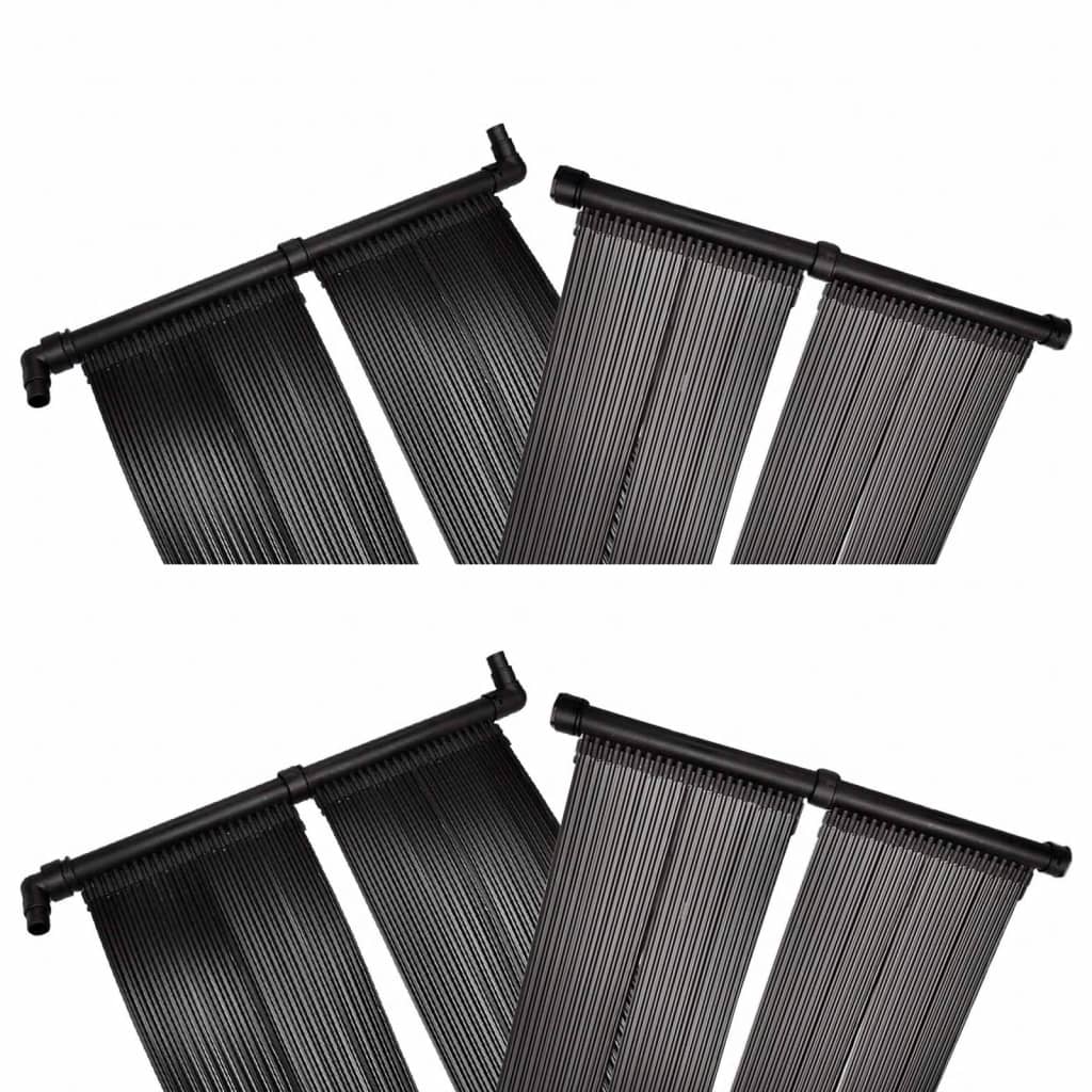 NNEVL Solar Pool Heater Panel 4 pcs 80x620 cm