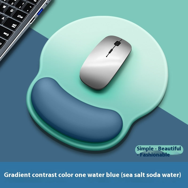 Gradient Girl Wristband Silicone Mouse Mat